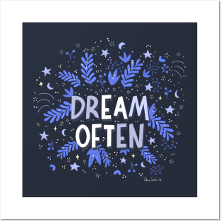 dream often Posters and Art